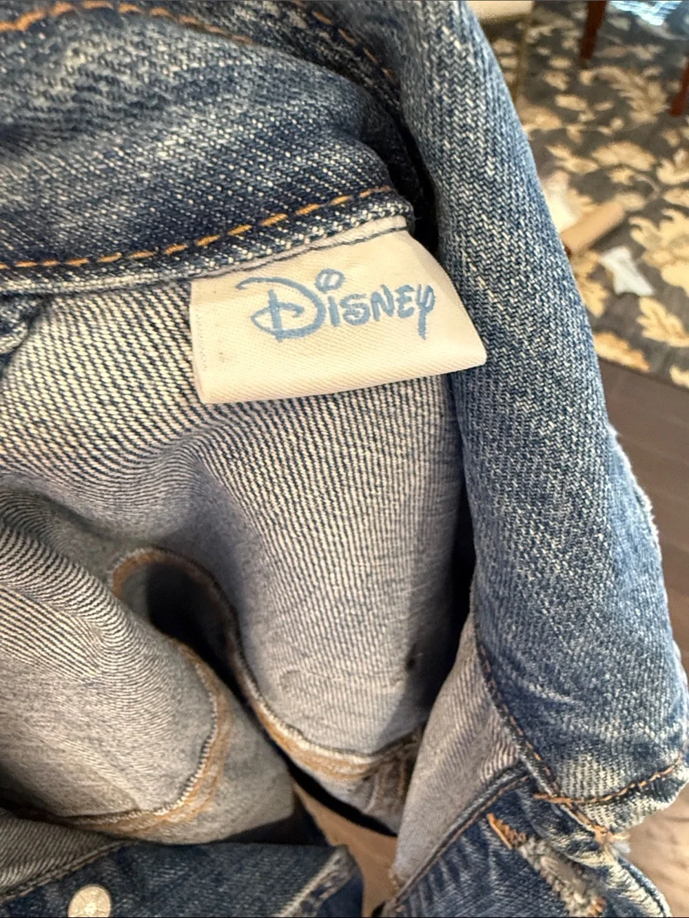 Rare Collectible Zara Trafaluc Denimwear Jacket with Disney Character Patches - Picture 10 of 13